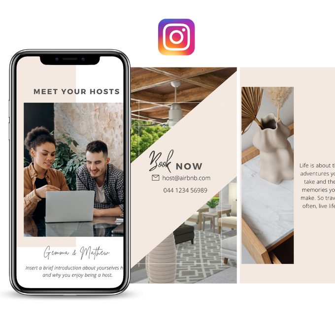 230 Airbnb Instagram Templates